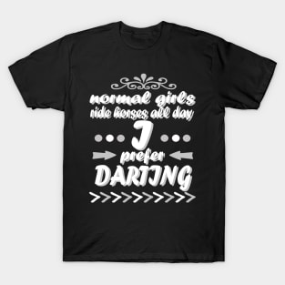 Darts darts women gift saying tournament T-Shirt